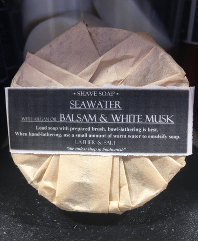SEAWATER SHAVE SOAP